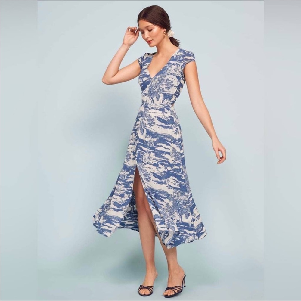 Reformation Wellfleet Dress in Toscana